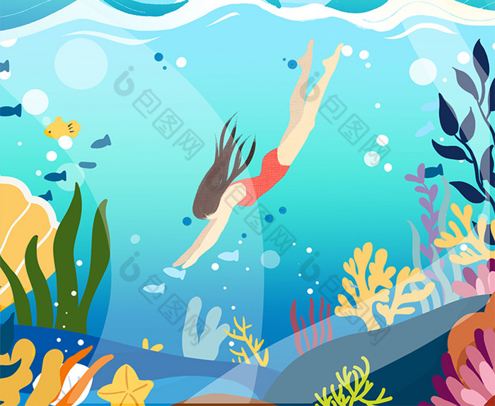拥抱海洋世界海洋日图片