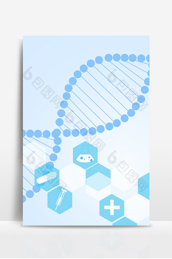 医疗化学分子背景图片