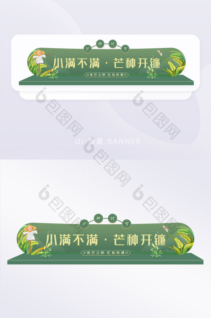 芒种节气胶囊banner