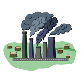 环境污染图片