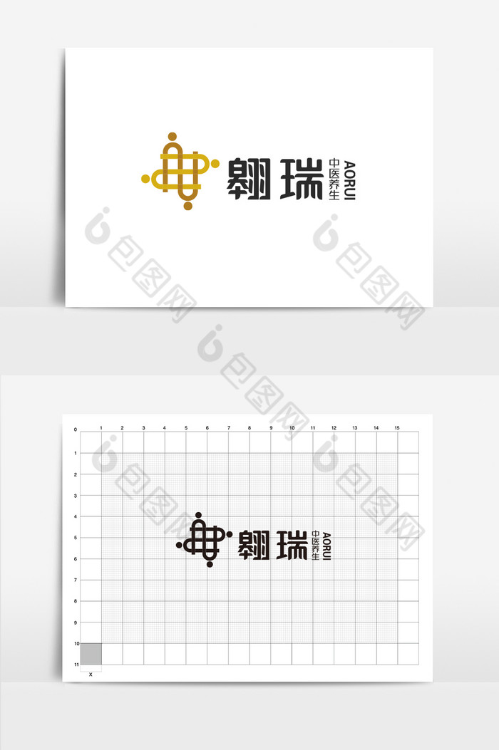 团结中国结LOGO型logo图片图片