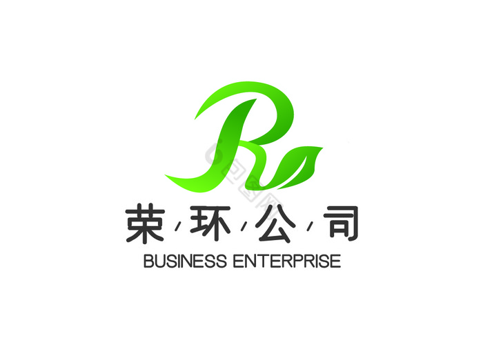 R字母类logoVI标志图片