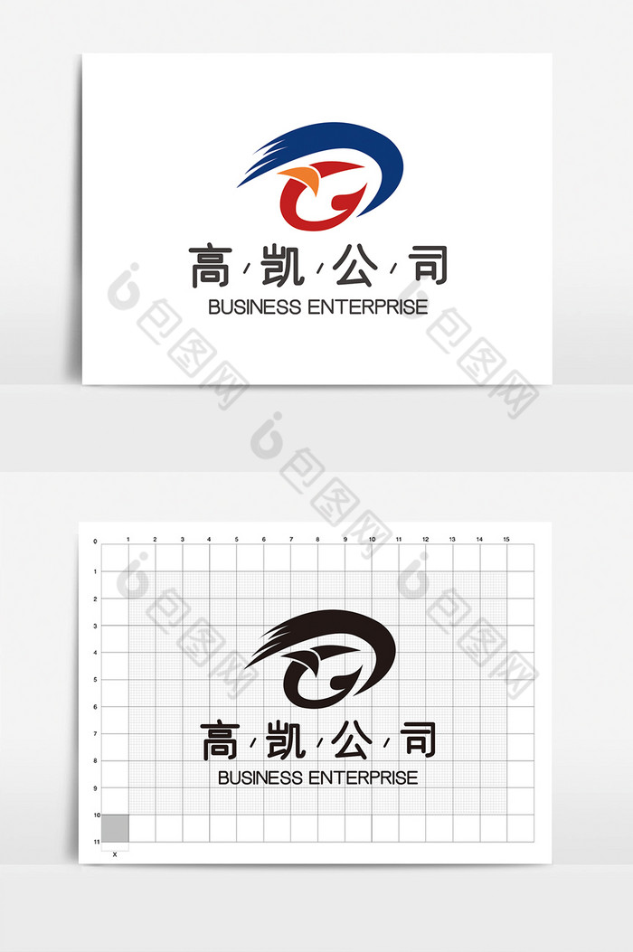 G字母类logoVI标志图片图片