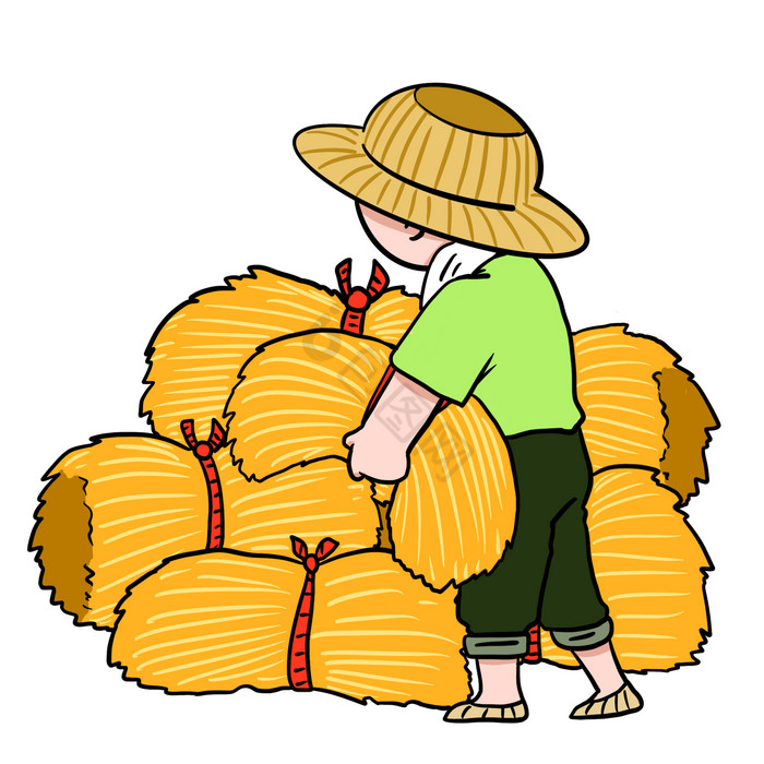 庄家丰收图片-庄家丰收素材免费下载-包图网