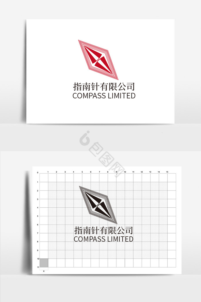 企业商业指南针LOGO图片