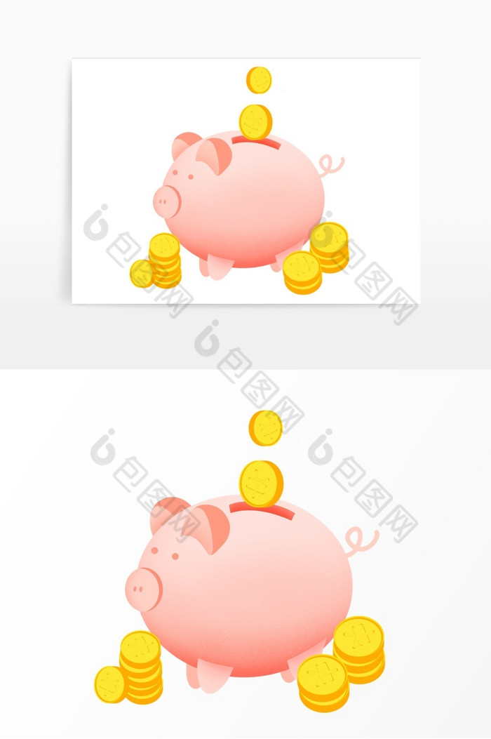 金融广告常用小猪存钱罐图片图片