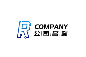 字母R组合商务通用logo