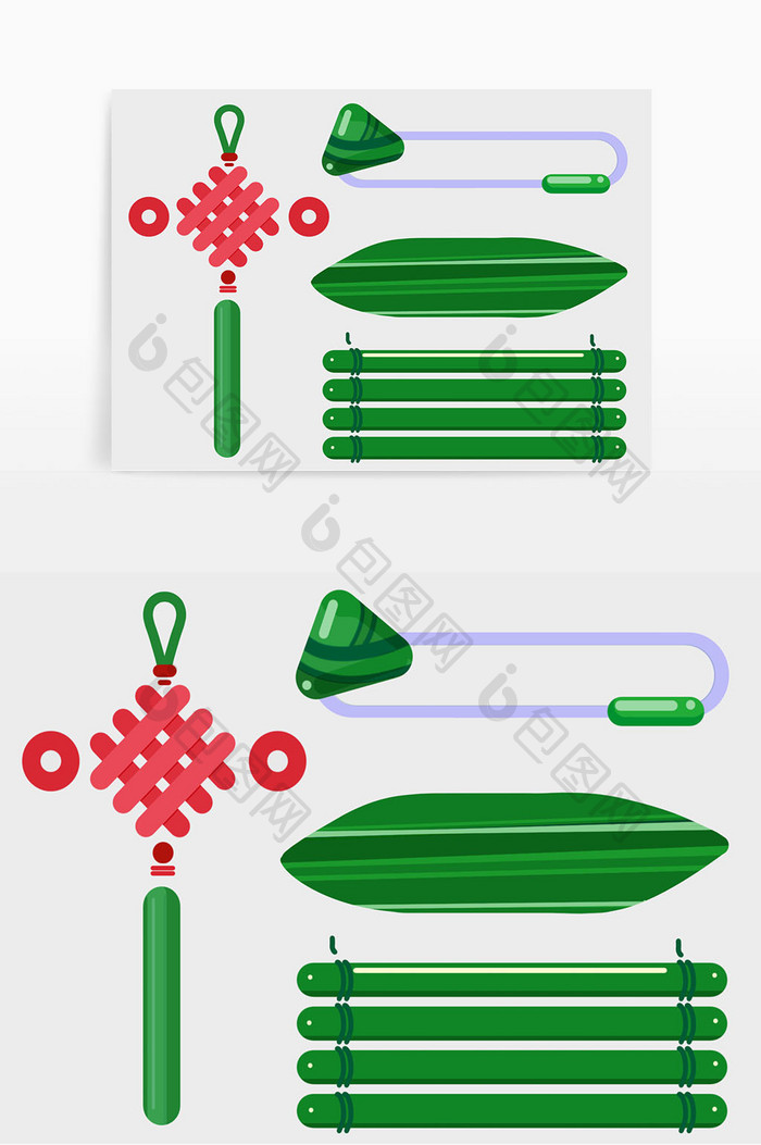 端午节营销周边元素 粽子 节日