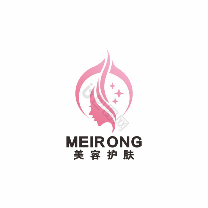 美容护肤美发造型化妆品LOGO标志VI图片