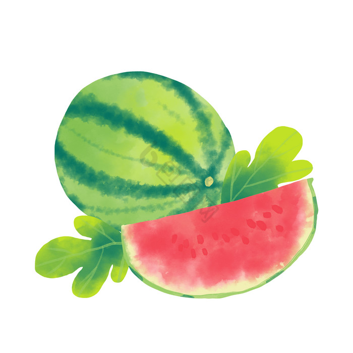 夏季西瓜食品新鲜图片