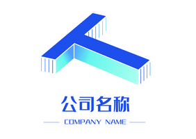 蓝色字母LOGO图标公司标志