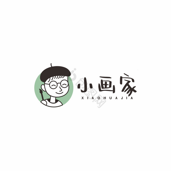 画画班美术培训美术LOGO标志VI图片