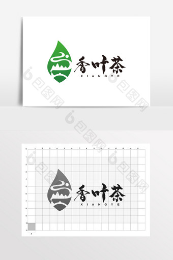 茶叶茶道茶壶茶楼茶馆LOGO标志VI图片