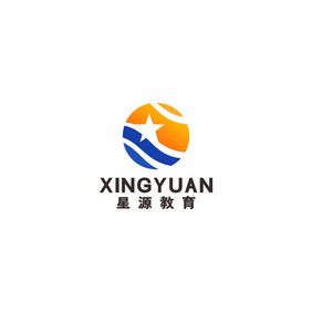 教育科技商务培训星星环球LOGO标志VI