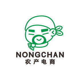 农民伯伯农产品电商水果logo标志vi图片