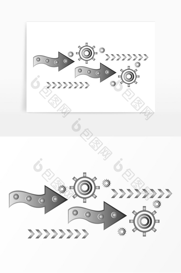 齿轮机械箭头图图片图片