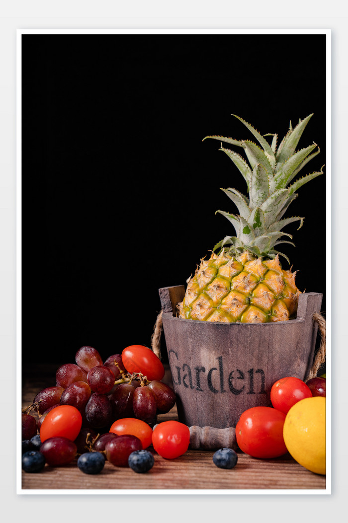 新鲜水果营养组合搭配摄影图图片图片