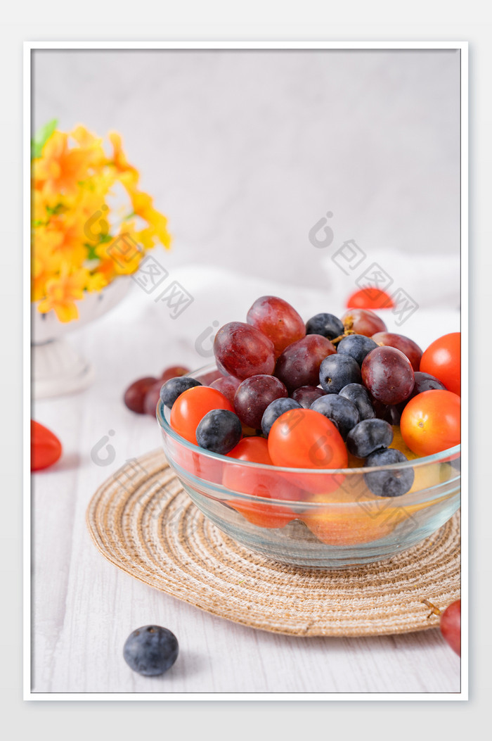 新鲜水果营养鲜果组合摄影图图片图片