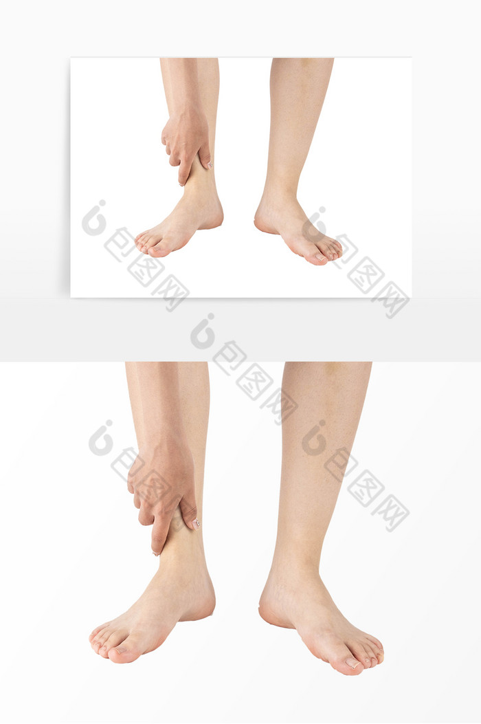 人体脚部关节疼痛摄影图图片图片