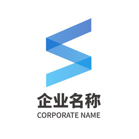 字母s形状纯字母a单字母logo