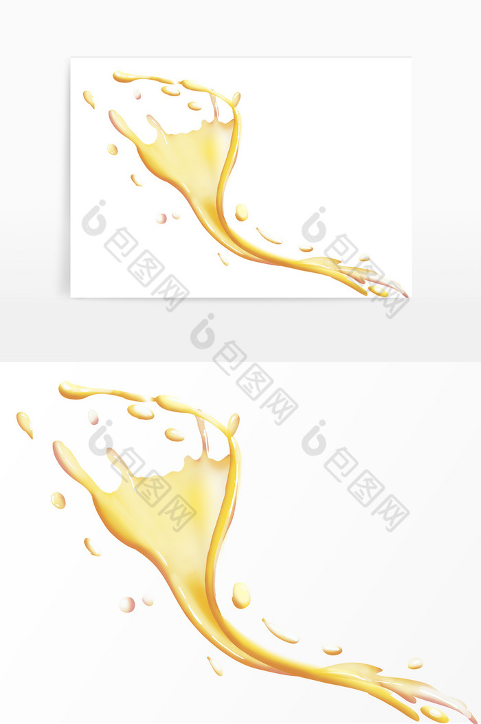 金色飞溅的液体摄影图图片图片