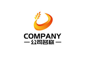 字母D组合暖色通用logo