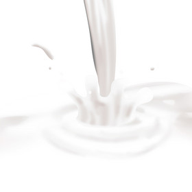 飞溅的牛奶液体
