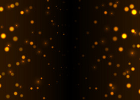 金色颗粒光斑矢量图