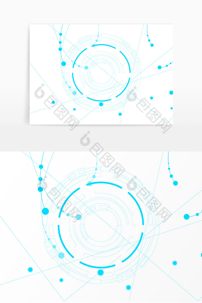 圆形科技图形图片图片