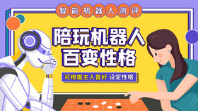 卡通科技机器人下棋电子测评banner