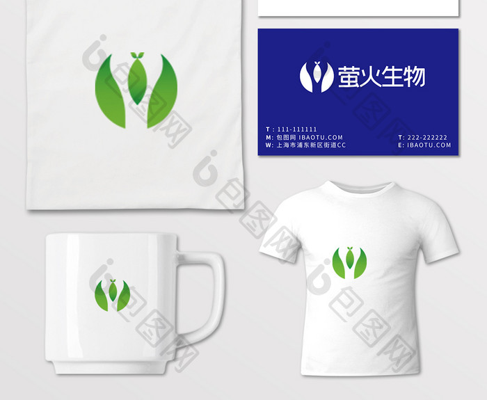 简约字母LOGO图形标志