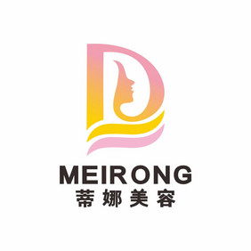 D美容微整整形化妆品护肤LOGO标志VI