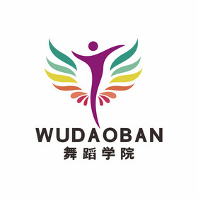 舞蹈学校培训舞蹈班舞蹈团logo标志vi