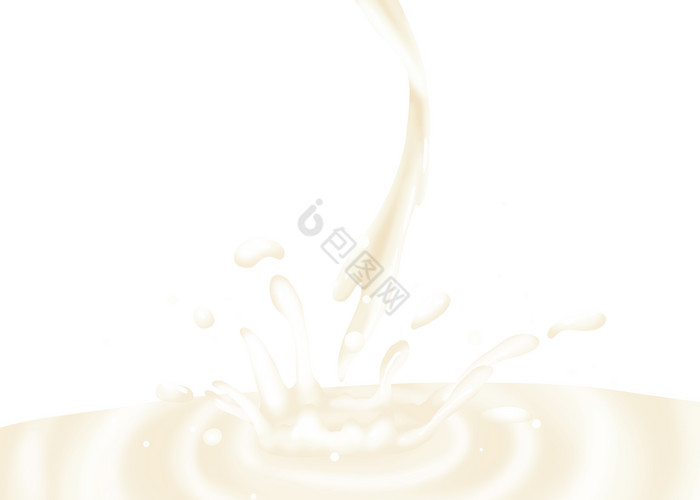 飞溅牛奶溅起的水花图片