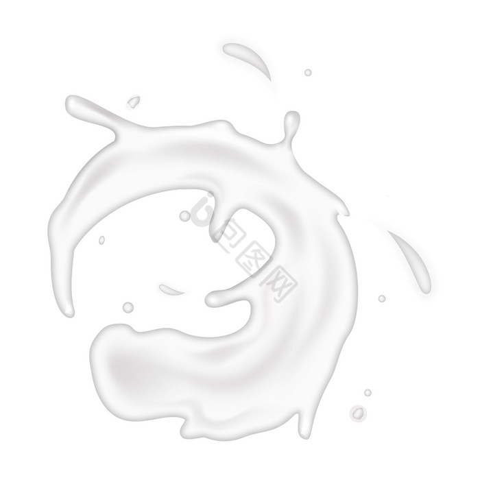 液体牛奶图图片