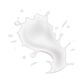 溅起的牛奶图