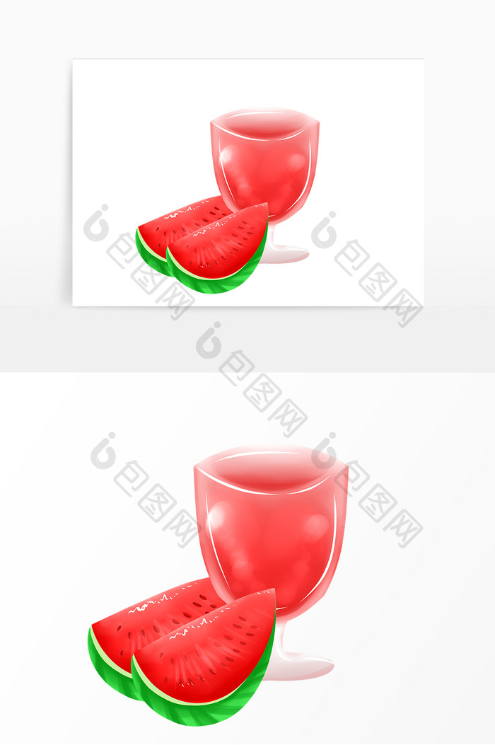 夏季大暑小暑西瓜果汁