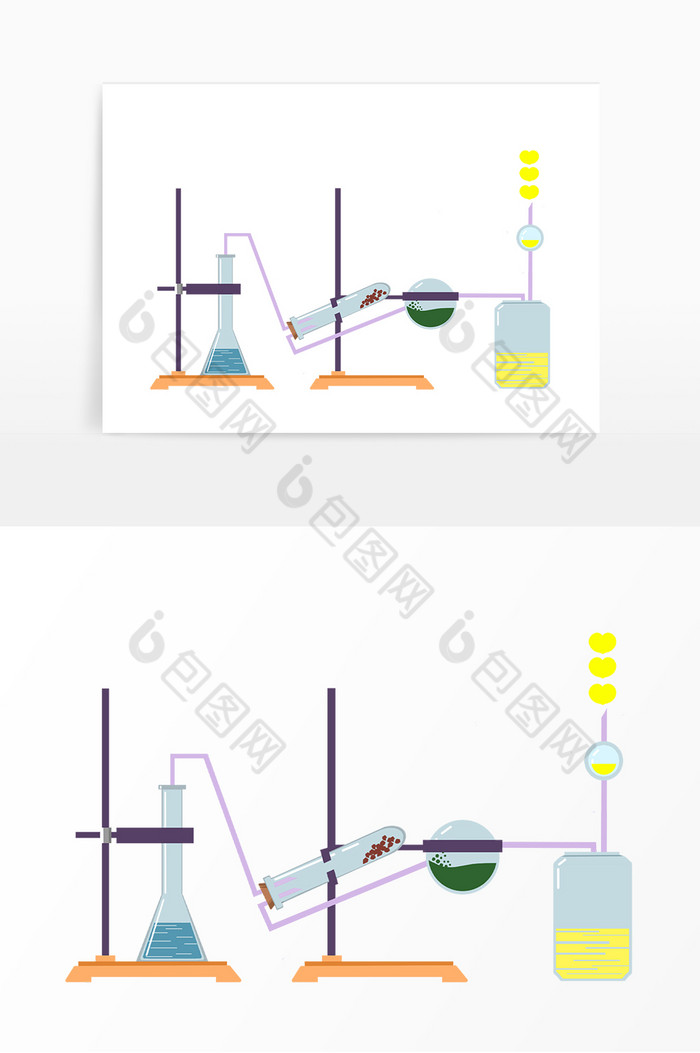 实验室爱心化学仪器图片图片