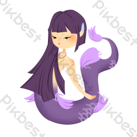 海妖插画