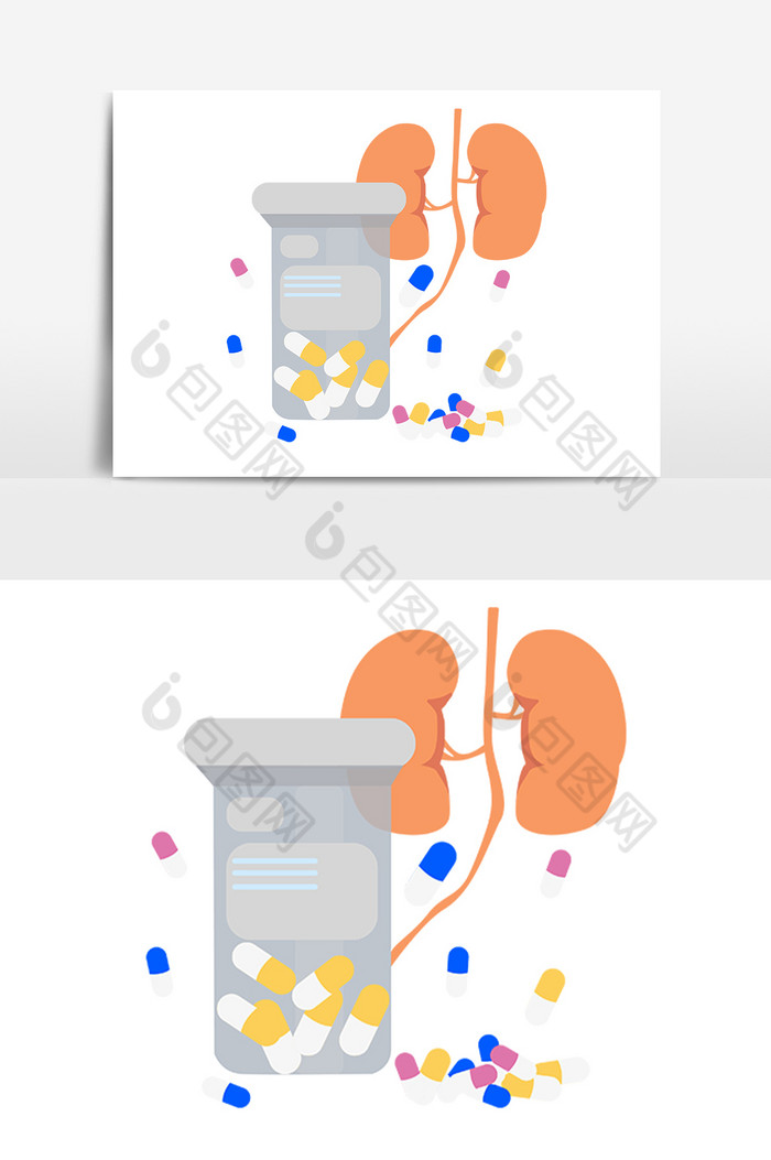 医疗医护器皿医药医生插画图片图片