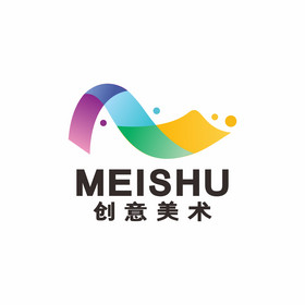 美术班美术画廊少儿logo标志vi