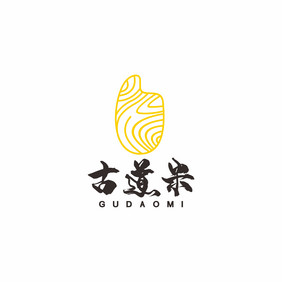 古道大米麦子白面粮食LOGO标志VI