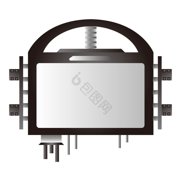 高科技机械显示屏图片