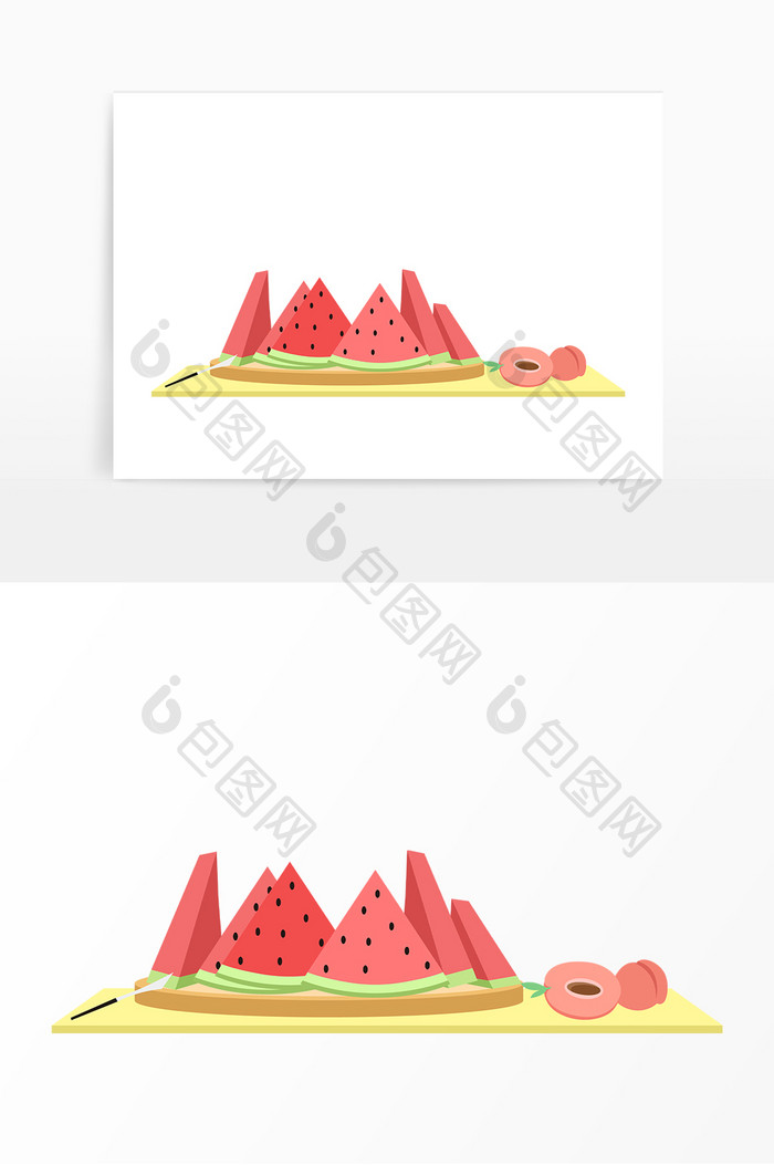 夏天夏季清新水果西瓜