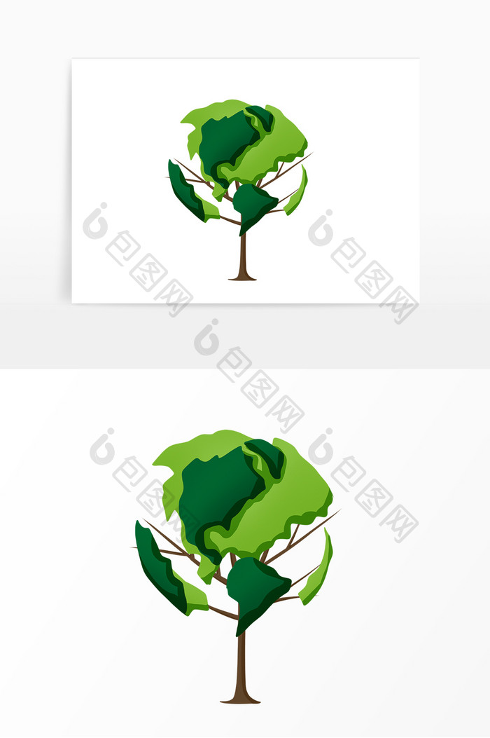 绿色环保环保地球