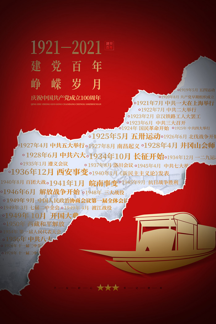 百年党史建党百年