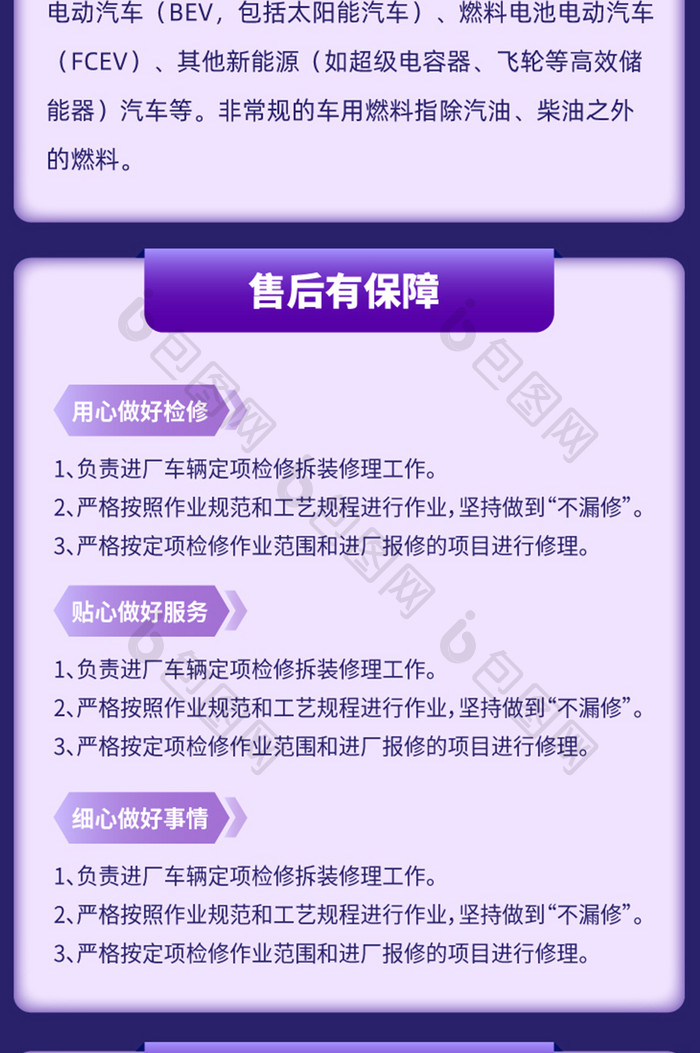 科技新能源电动汽车新技术造车h5信息长图