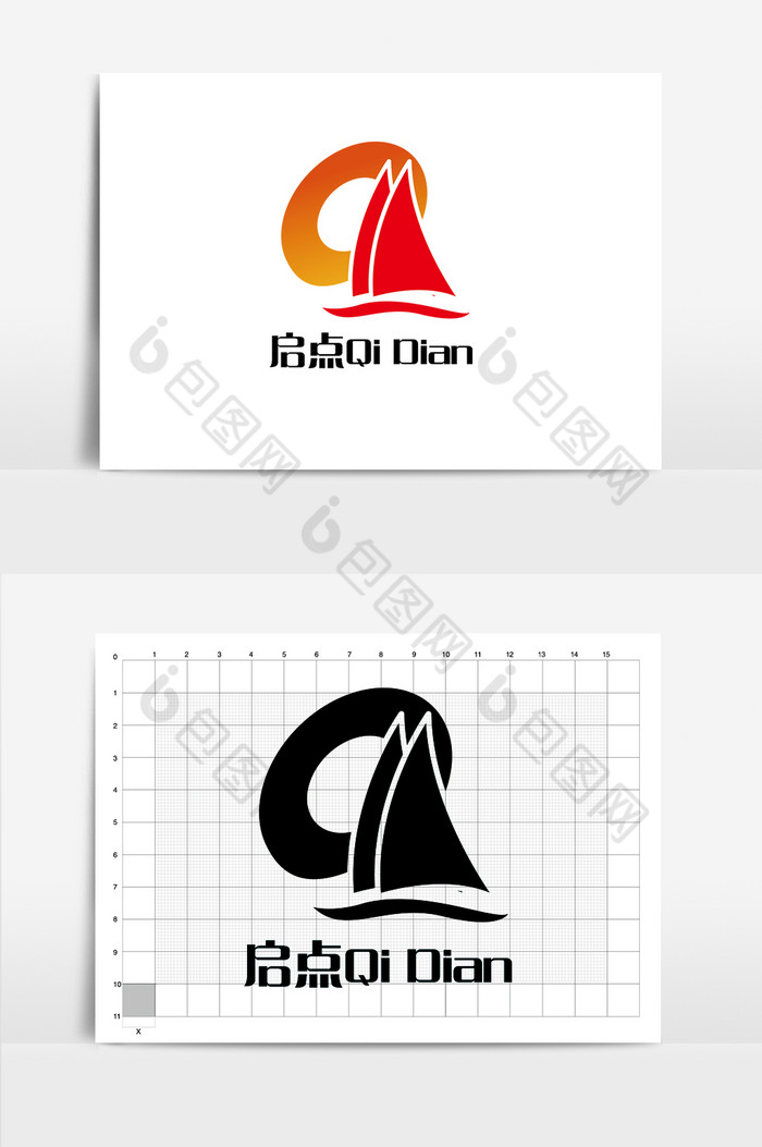 帆船logo标志图片图片
