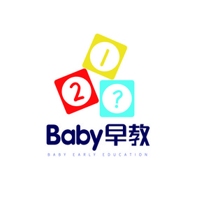 红黄蓝baby早教机构logo