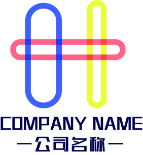 简约大气文化艺术传媒公司字母LOGO设计